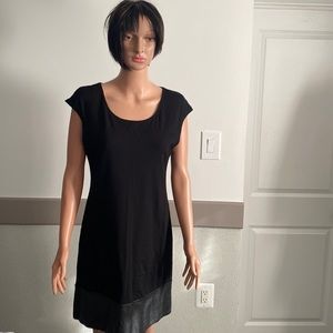 Dress leather +material size L